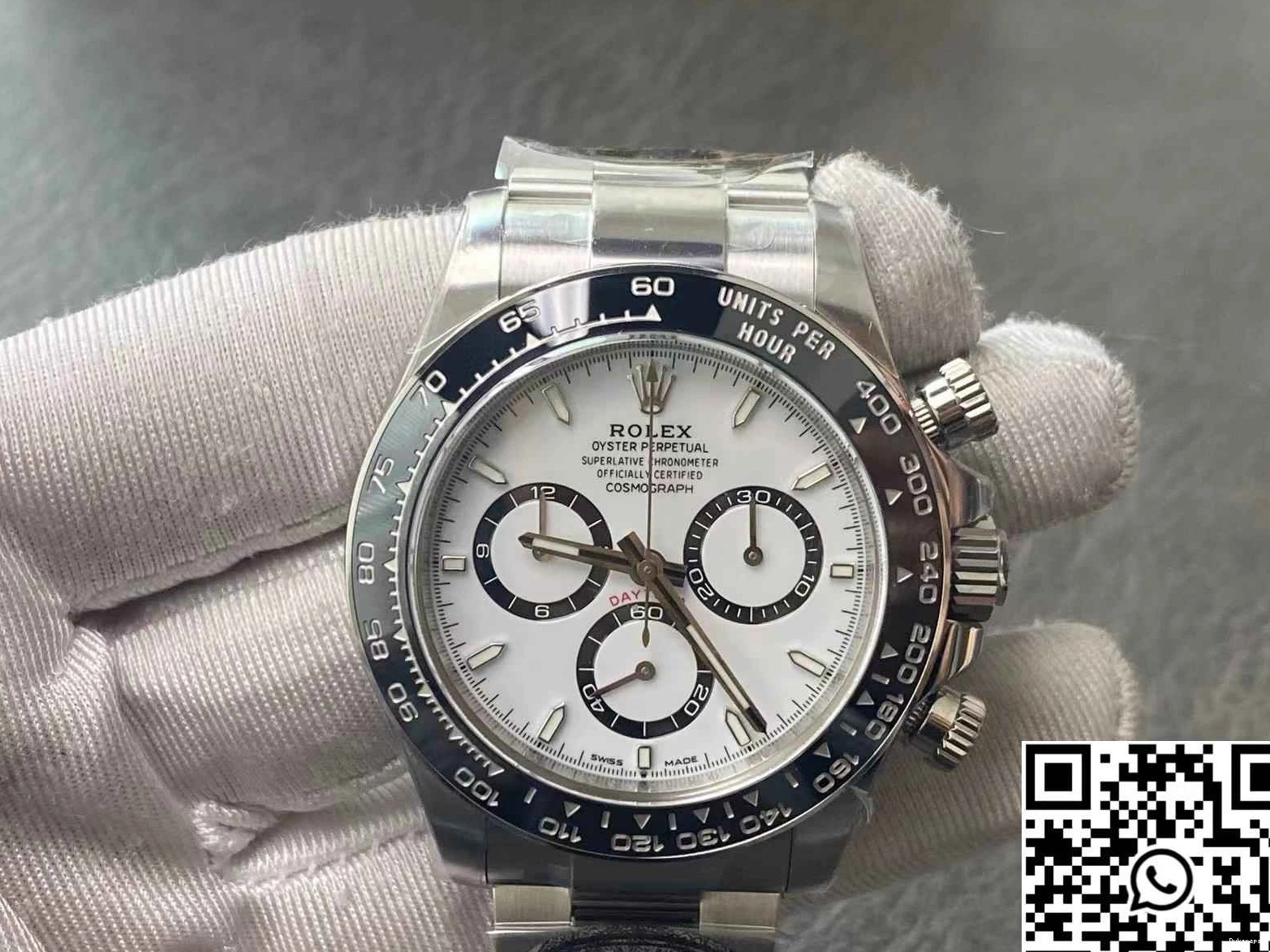 Factory 1103 Clean Rolex Black Bezel M126500LN-0001 Popular Daytona Cosmograph 0728